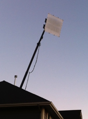 12k Tungsten with a silk makes a powerful soft light 12k Tungsten with a silk makes a powerful soft light